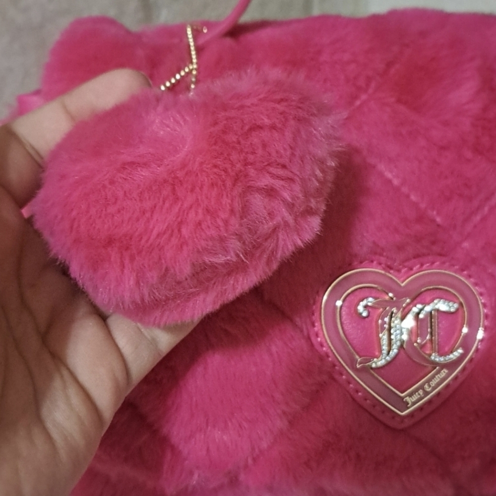 Juicy Couture Pink Crossbody Bag NWT - Picture 2 of 5